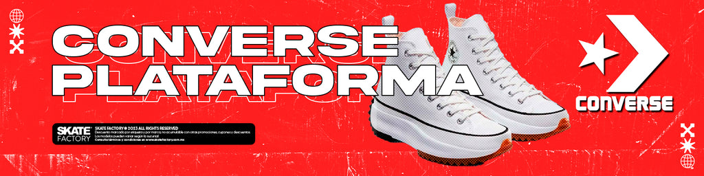 TENIS CONVERSE PLATAFORMA ORIGINALES Skate Factory