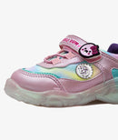 TENIS CON LUCES NIÑA B.GUMMERS ROSA