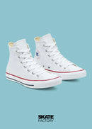 CONVERSE BOTA BLANCO PIEL