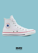 CONVERSE BOTA BLANCO PIEL
