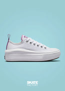 CONVERSE MOVE BLANCO MORADO