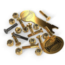 TORNILLOS PARA SKATEBOARD PREMIER INDEPENDENT ORO NGO