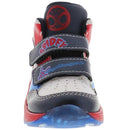 TENIS CON LUCES NIÑO SPIDERMAN AZUL