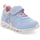 TENIS CON LUCES NIÑA FROZEN AZUL