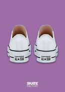 CONVERSE CHOCLO PLATAFORMA BLANCO PIEL