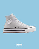 CONVERSE BOTA PLATAFORMA PLATA GLITTER