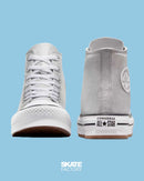 CONVERSE BOTA PLATAFORMA PLATA GLITTER