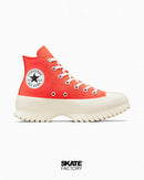 CONVERSE BOTA PLATAFORMA PARA MUJER LUGGED NARANJA