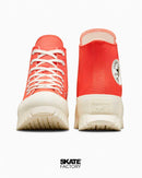 CONVERSE BOTA PLATAFORMA PARA MUJER LUGGED NARANJA