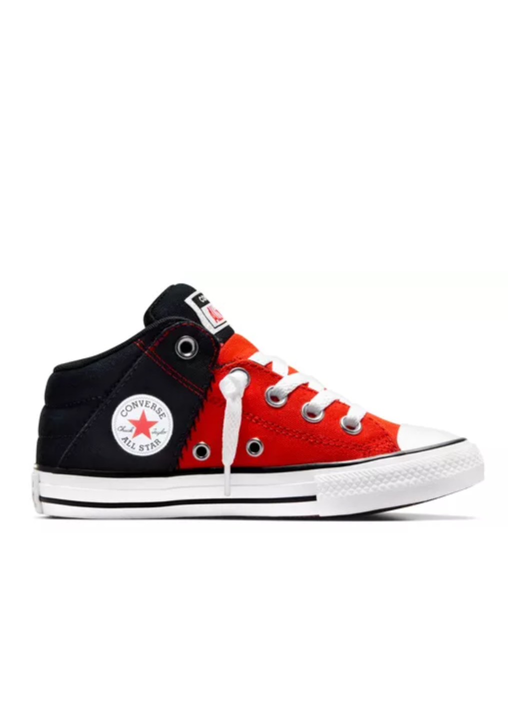 converse bota rojos
