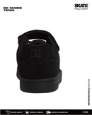 DC SHOES MANTECA 4 TENIS NIÑO NEGRO MONOCRMO