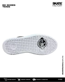 TENIS DC SHOES DAMA MANTECA PLATAFORMA NEGRO ROSA