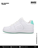TENIS DAMA DC SHOES MANTECA BLANCO AQUA