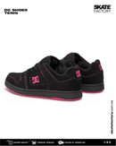 TENIS DAMA DC SHOES MANTECA NEGRO ROSA (BZN)
