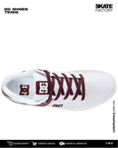 TENIS DC SHOES METHOD SKATE CABALLERO BLANCO CAFE ( WOX)