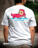 PLAYERA ANTIFASHION CABALLERO OVERTHINKING BLANCO