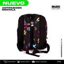 MOCHILA ANTIFASHION ANTI NEGRO AZUL ROJO