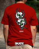 PLAYERA ANTIFASHION CABALLERO WEST VINO