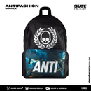 MOCHILA PORTA LAPTOP ANTIFASHION NRO BLANCO AZUL