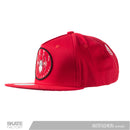 GORRA PLANA ANTIFASHION SPIDER ROJO