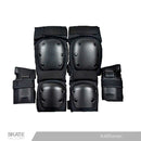 KIT DE PROTECCIONES BLAZER NEGRO RODILLERAS CODERAS Y MUÑEQUERAS CON BOLSA
