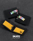 CARTERA PARA HOMBRE ANTIFASHION NEGRO AMARILLO OLD SCOOL