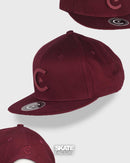 GORRA PLANA CORE PARA CABALLERO SNAPBACK VINO