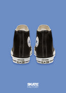 CONVERSE BOTA NEGRO PIEL