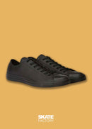 CONVERSE CHOCLO NEGRO PIEL