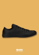 CONVERSE CHOCLO NEGRO PIEL