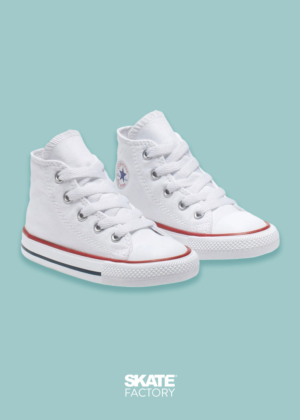 CONVERSE BOTA BEBE BLANCO – Skate Factory