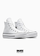 CONVERSE BOTA PLATAFORMA BLANCO PIEL