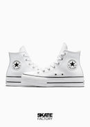 CONVERSE BOTA PLATAFORMA BLANCO PIEL