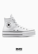 CONVERSE BOTA PLATAFORMA BLANCO PIEL