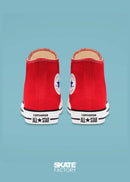 CONVERSE BOTA ROJO