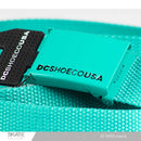 CINTURON PARA CABALLERO DC SHOES TEJIDO NEGRO