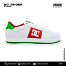 DC SHOES STRIKER TENIS CABALLERO BLANCO VERDE ROJO