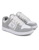 TENIS DAMA DC SHOES MANTECA GRIS BCO
