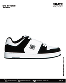 TENIS DC SHOES  CABALLERO NEGRO BLANCO