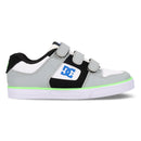 DC SHOES PURE TENIS NIÑO BLANCO AZUL NGO