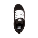 DC SHOES COURT GRAFFIK TENIS PREESCOLAR NEGRO BLANCO