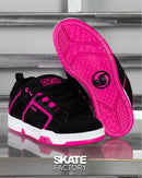 DVS TENIS DAMA NEGRO ROSA