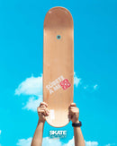 TABLA PARA SKATEBOARDING DEZA ESPÍRITUS COBRE METÁLICA