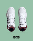 TENIS ADIDAS HOMBRE HOOPS 3.0 MID EN COLOR BLANCO