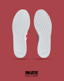 TENIS ADIDAS HOMBRE GRAND COURT CASUAL EN COLOR BLANCO Y ROJO