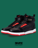 TENIS PUMA HOMBRE RBD GAME EN COLOR NEGRO CON ROJO