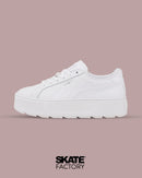 TENIS PUMA PLATAFORMA MUJER KARMEN L EN COLOR BLANCO