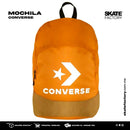 MOCHILA ESCOLAR PARA UNISEX MARCA CONVERSE COLOR MOSTAZA