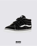VANS TENIS BEBE SK8 NGRO-BCO