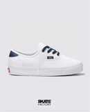 TENIS VANS AUTHENTIC BLANCO MARINO PIEL